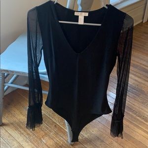 Mesh arm body suit